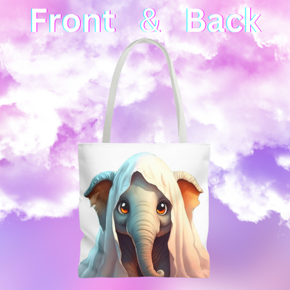 Adorable Baby Elephant Tote Bag | Durable Large Tote for Baby & Kids